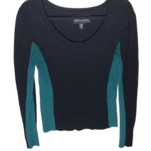 NEW W TAGS ‼️ Buffalo Birma sweater Black/TEAL